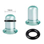2pcs Glass Ear Gauges Stretching Kit Short Taper Expander 1.6-16mm