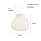 DecorBites™ LED Chandelier: Modern Pendant Light for Living Dining Kitchen Bedroom