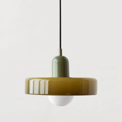 DecorBites™ Glass Led Macaron Ceiling Chandelier for Home Decor