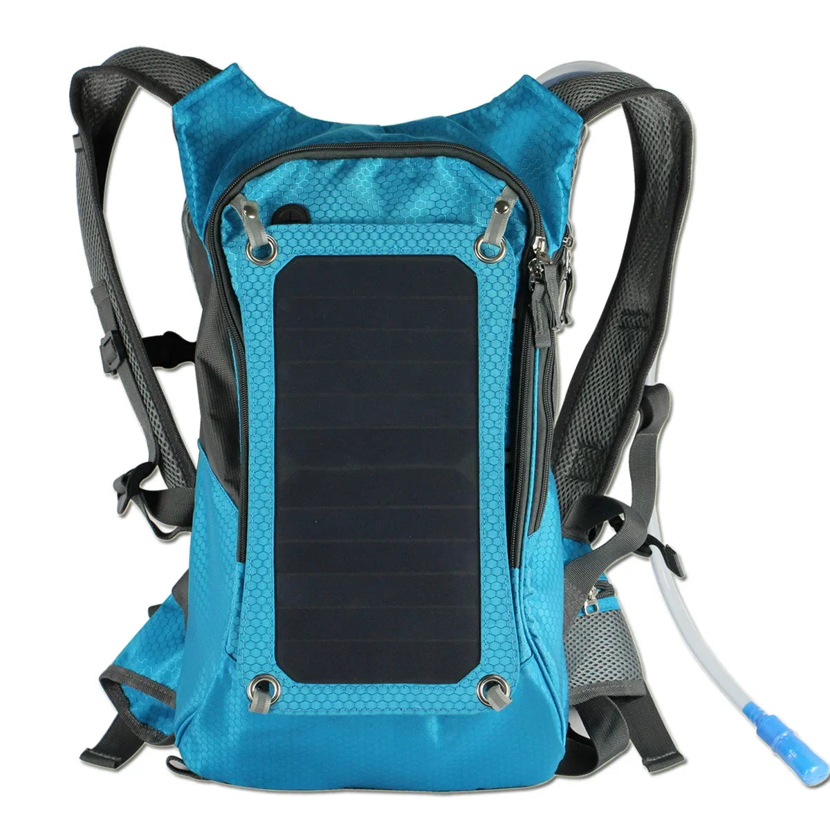 10W Solar Charging Backpack 20L USB Outdoor Hiking Backpack Waterproof Travel Cycling Camping Solar Power Backpack
