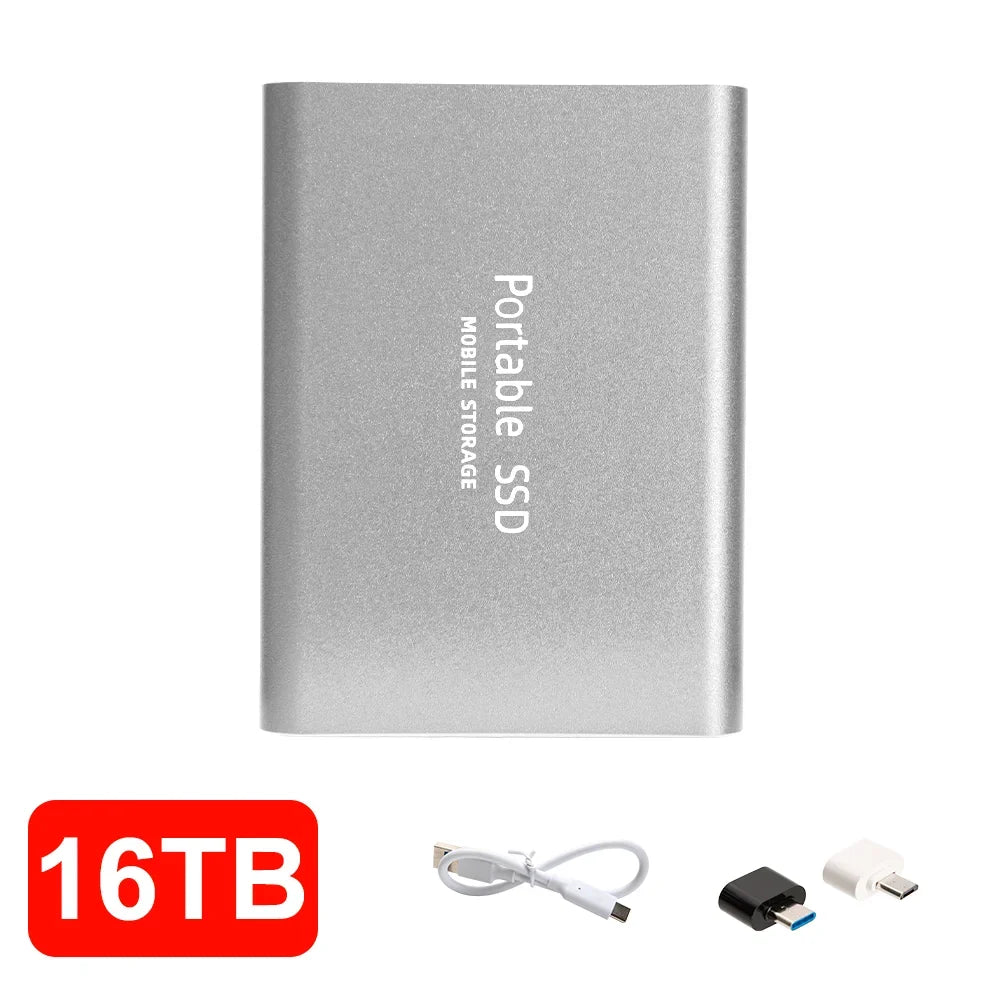 4TB Mini External Solid State Drive Portable SSD 8TB Hard Drive Small