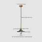DecorBites™ Green Glass LED Pendant Lights - Nordic Minimalist Style for Bedroom, Living Room
