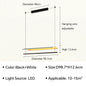 DecorBites™ Lamina LED Pendant Light: Minimalist Design for Office, Living Room, Restaurant, Bar.