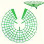 6/12pcs Green PVC Strawberry Support Cage for Vegetable Garden - 3-Legged Plant Protector, and Rot, Easy Assembly