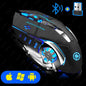 Wireless Bluetooth Gaming Mouse 2.4g USB Rechargeable Ergonomic Mechanical Backlight Design for Laptop PC Computer Gamer