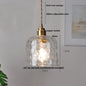 DecorBites™ Glass LED Pendant Lamp: Nordic Modern Design, Adjustable Hanging Light Fixture