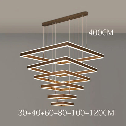 DecorBites™ LED Chandeliers Pendant Light Lamps for Living & Dining Room