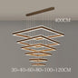 DecorBites™ LED Chandeliers Pendant Light Lamps for Living & Dining Room