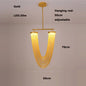 DecorBites™ LED Aluminum Ceiling Chandelier Lighting Hanging Lamps for Foyer