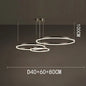 DecorBites™ LED Pendant Chandeliers for Staircase & Living Room Lighting