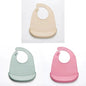 1-3pcs Baby Bib Adjustable Waterproof Bibs Babies Soft Edible Silicone