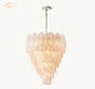 DecorBites™ LED Leaf Vanetti Tiered Glass Chandelier for Living Room, Dining Room, Staircase