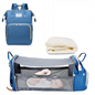 3 in 1 Diaper Bag Backpack Foldable Baby Bed Waterproof Travel Bag