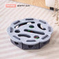 Cat Puzzle Toy Felt Puzzle Box Cat Exercise Toy with Ball Indoor