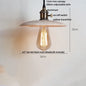 DecorBites™ LED Knob Switch Pendant Lamp Yellow Travertine Copper Wabi Sabi Hanging Lights