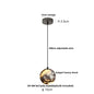 DecorBites™ LED Pendant Lamp Adjustable Wire Globe Hanging Light Fixtures