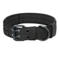 Adjustable Sturdy Tactical Dog Collar with Leash Set for Medium to Large Dogs Anti-Bite Durable Neck Collar For Strong Dogs