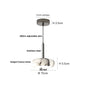 DecorBites™ LED Pendant Lamp Adjustable Wire Globe Hanging Light Fixtures