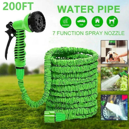 Expandable Magic Hose, High-Pressure Car Wash, 7water Spraying