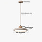 DecorBites™ LED Pendant Lamp Black Iron Wabi Sabi Hanging Light - Yellow Travertine