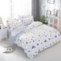 DecorBites™ Lattice Plant Geometric Pattern Bedding Set with Sheet Pillows