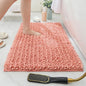 1 Piece Bathroom Carpet Bath Mat, Non-Slip Super Thick Lotus Pine Soft