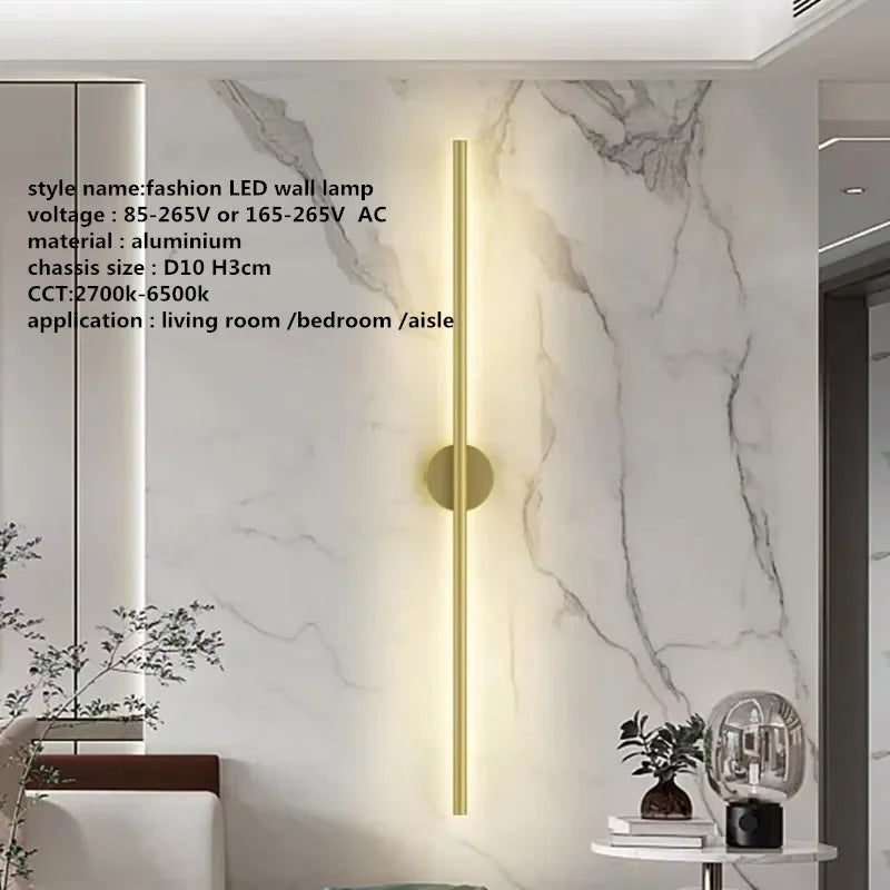 DecorBites™ Linear LED Tube Wall Sconce for Home Decor
