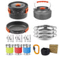 Outdoor Cooking Utensils, Camping Cookware, Water Heaters, Tea Pots, Frying Pans, Portable Outdoor Stoves, Camping Tableware