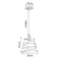 DecorBites™ Industrial Metal Ball Pendant Light for Bedroom Kitchen Island
