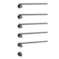 Smart Heated Towel Rack,Bathroom Towel Warmer with Timer, Adjustable Temperature, Rotating Bars,Towel Dryer,Bathroom Towel Rail