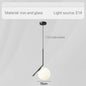 DecorBites™ Glass Pendant Lights: Modern Bedroom Bedside Chandeliers for Home Indoor Decor