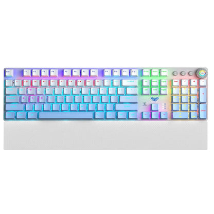 AULA F2088Air Tri-mode Mechanical Keyboard and Mouse Combo Wireless Bluetooth 2.4G Wired RGB Backlit Hot-Swappable Gaming Keyboa