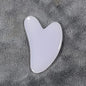 1pc Heart Shape SPA Massage Beeswax Gua sha Scraping Massage Scraper Face Massager Acupuncture Guasha Board Massager for face