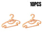 5-50pcs Baby Hangers Plastic Kids Clothes Storage Hanger for Nursery