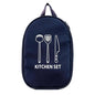 Camping Kitchen Utensil Organizer Bag, Waterproof Travel Storage Pouch