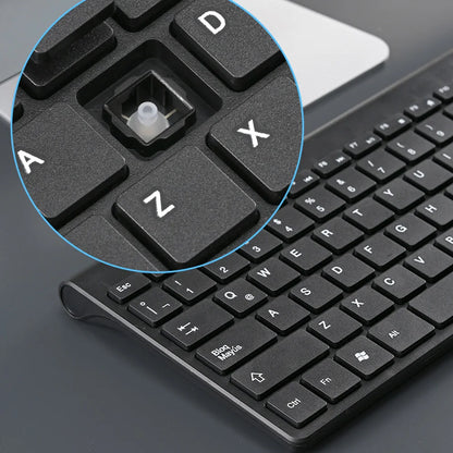 New Spanish Keyboard Wireless Mouse For Game PC Player TV Spanish Keyboard and Mouse Set 78Keys Gaming Keyboard Dropshipping
