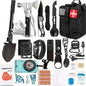 258-Piece Emergency Survival Kit Portable Travel First Aid Kit Car