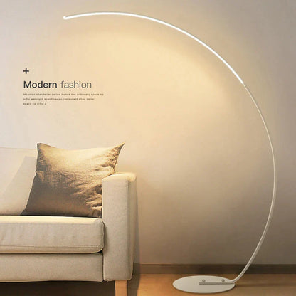 DecorBites™ LED Art Floor Lamp Dimmable Remote RGB Living Room Bedroom Decor