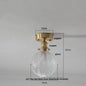 DecorBites™ Glass LED Ceiling Light for Living Room, Modern Copper Canopy, Nordic Style Fixtures