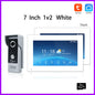 ANJIELO Tuya Smart Video Intercom System  IPS Monitor IP65 Waterproof Doorbell Two-Way Audio Motion Detection Digital Photo