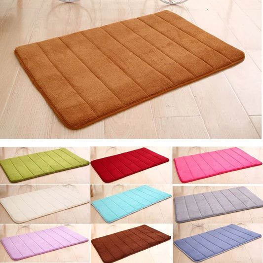 40*60cm Water Absorption Rug Bathroom Mat Indoor Absorbbs Doormat