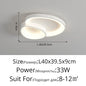 DecorBites™ LED Ceiling Chandelier Lights with Remote Control for Living Room, Bedroom, Dining Room