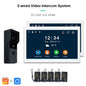 ANJIELO SMARTANJIELO SMART 10 Inch Vide10 Inch Doorbell Video Camera System with 7 Door Lock Intercom - Home Security Protection