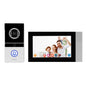 Tuya 7-Inch 1080p Video Intercom System with Night Vision Camera, Remote Unlock Support, Smart Home app Integration for Outdoor