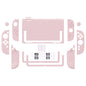 PlayVital Solid Color Protective Case for Nintendo Switch 2, Anti-Scratches Hard Shell Dockable Grip Cover with  Foldable Stand