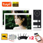 WiFi 10 Inch Video Door Bell Intercom System with RFID Doorbell Camera Family Multi Nits Apartment Video Door Phone Intercom