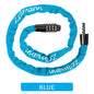 ZELLMANN Anti-theft Motorcycle Bicycle Lock MTB Road Bike Safety Chain Locks with Four Digit Combination Lock Bike Accessories
