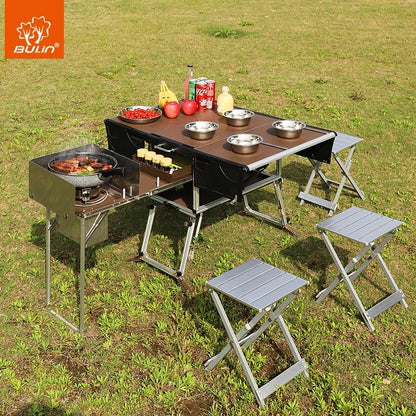 Camp Aluminum Kitchen and Rv Kitchen Bulin C650 Outdoor Equipped