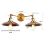 DecorBites™ Industrial Retro LED Wall Lamp with Two Heads and Pull Chain Switch