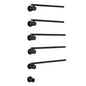 Smart Heated Towel Rack,Bathroom Towel Warmer with Timer, Adjustable Temperature, Rotating Bars,Towel Dryer,Bathroom Towel Rail